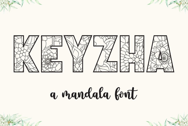 KEYZHA Font Mozarella 