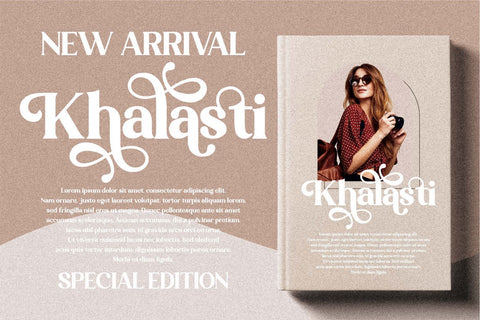 Khalasti Font Letterena Studios 