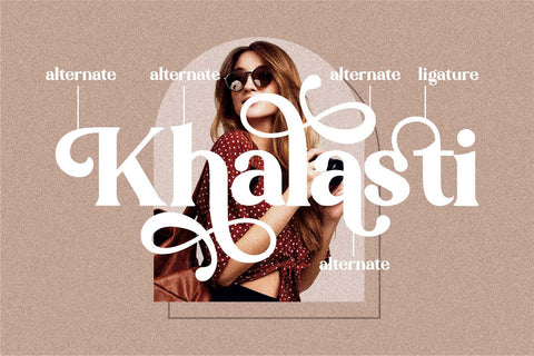 Khalasti Font Letterena Studios 