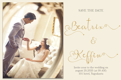 Khalitta Font Prasetya Letter 