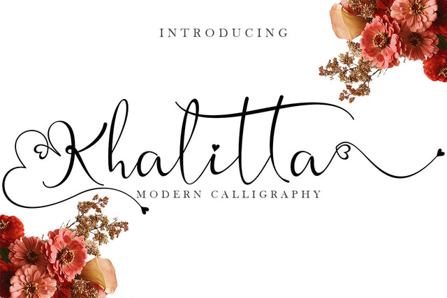 Khalitta Font Prasetya Letter 