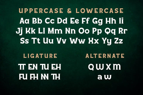 Khimany - Display Font Font twinletter 
