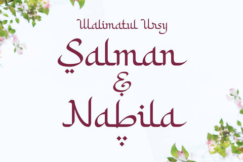 Khodijah - Arabic Style Font Arterfak Project 