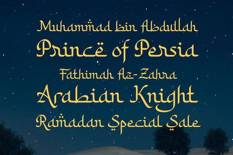 Khodijah - Arabic Style Font Arterfak Project 