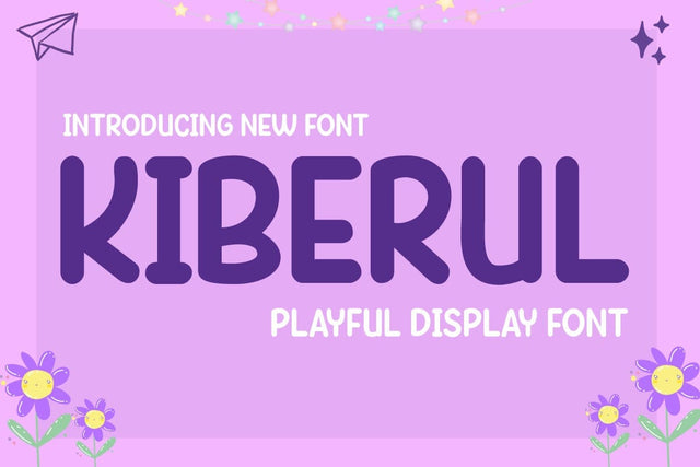Kiberul Font Font twinletter 