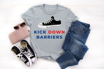 Kick Down Barriers SVG SVG Designed by Geeks 