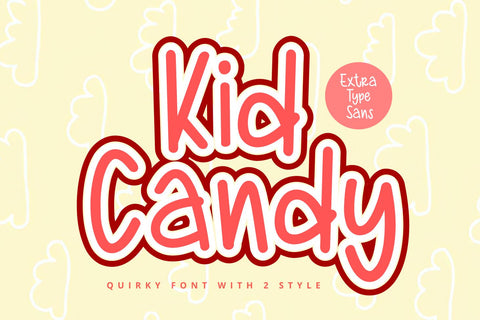 Kid Candy Font Zeenesia Std 