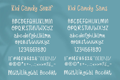 Kid Candy Font Zeenesia Std 