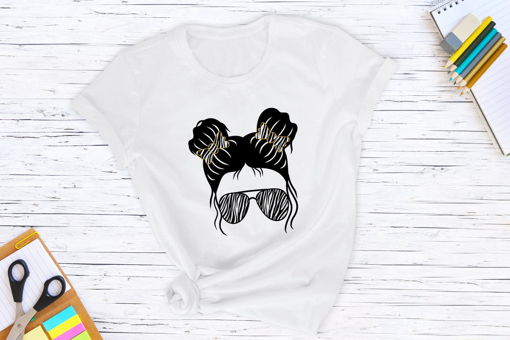 Kid life | Messy bun mom life - So Fontsy