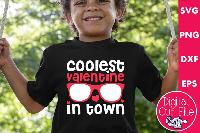 Kid Valentines Svg | Kid Valentine Shirt | Coolest Valentine SVG Crafty Mama Studios 