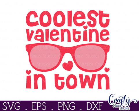 Kid Valentines Svg | Kid Valentine Shirt | Coolest Valentine SVG Crafty Mama Studios 