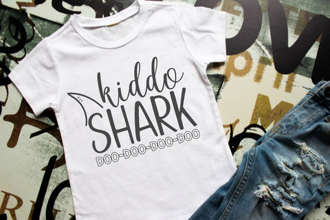 Kiddo Shark SVG Morgan Day Designs 