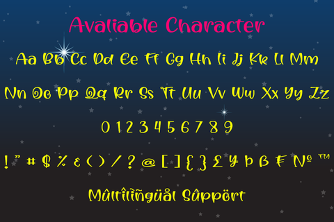 Kiddos Planet Font Supersemar Letter 