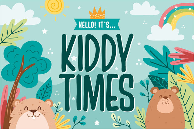 Kiddy Times Font Orenari 