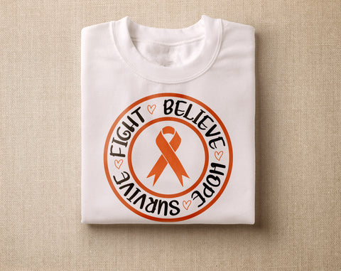 Kidney Cancer Awareness SVG Bundle, 25 Designs, Kidney Cancer Ribbon SVG, Orange Cancer Ribbon SVG SVG HappyDesignStudio 
