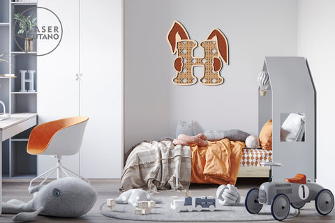 Kids ALPHABET Multilayer Laser Cut Files, 3D Designs, Mini Design Bundles SVG LaserCutano 