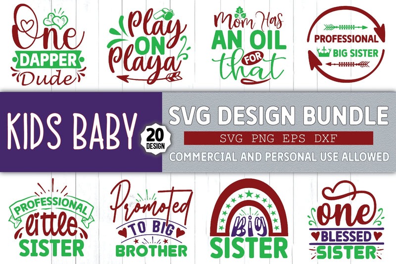 Kids Baby SVG Bundle SVG Ariyan 