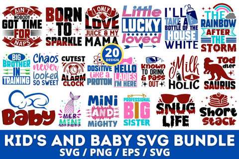 Kids & Baby SVG Bundle SVG Designangry 