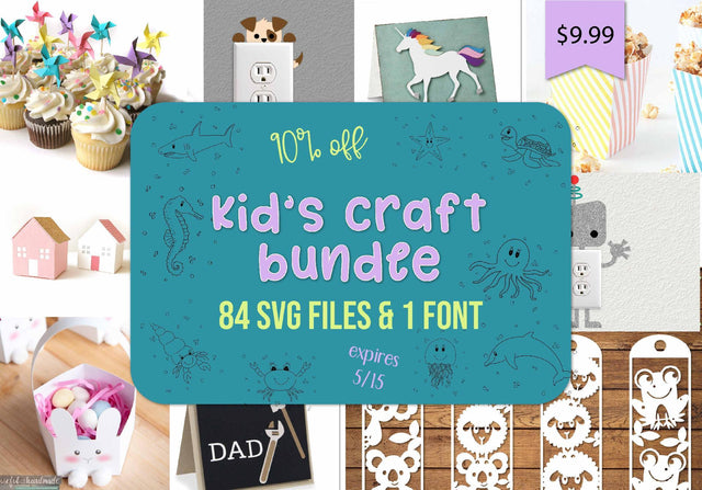 Kids' Craft Bundle Bundle So Fontsy Design Shop 