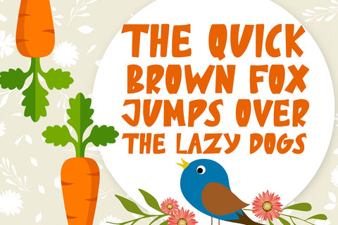 Kids Experiment Font Wildan Type 