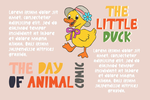 Kids Experiment Font Wildan Type 