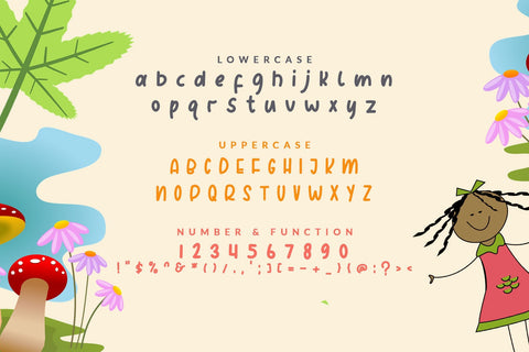 Kids Forester Font Wildan Type 