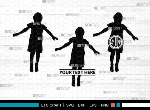 Kids Jumping Monogram, Kids Jumping Silhouette, Kids Jumping SVG, Jumping Children Svg, Jumping Svg, SB00370 SVG ETC Craft 