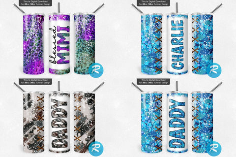 Kids Mom Dad-Mini Sets Png Tumbler Bundle Sublimation Regulrcrative 