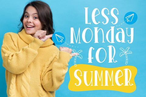 Kids Now Fun & Joyful Typeface Font Creatype Studio 