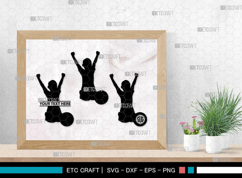 Kids Playing Monogram, Kids Playing Silhouette, Kids Playing SVG, Kids Svg, Playing Svg, SB00371 SVG ETC Craft 