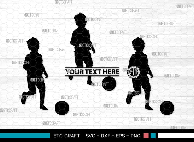 Kids Playing Monogram, Kids Playing Silhouette, Kids Playing SVG, Kids Svg, Playing Svg, SB00371 SVG ETC Craft 