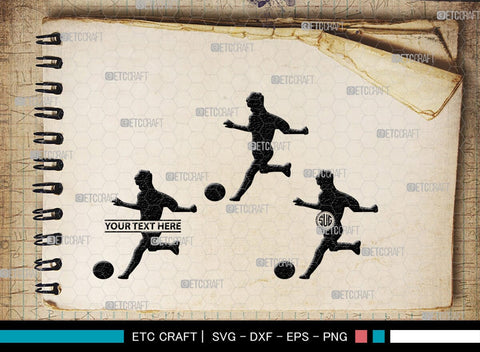 Kids Playing Monogram, Kids Playing Silhouette, Kids Playing SVG, Kids Svg, Playing Svg, SB00371 SVG ETC Craft 