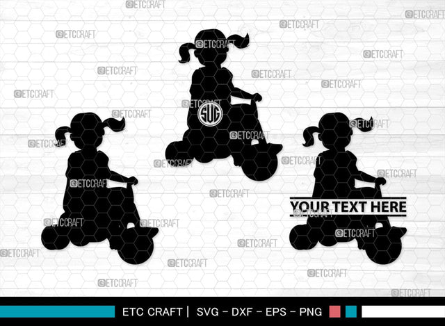 Kids Playing Monogram, Kids Playing Silhouette, Kids Playing SVG, Kids Svg, Playing Svg, SB00371 SVG ETC Craft 