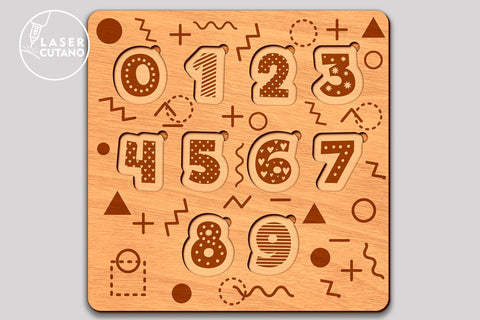 Kid’s Puzzle Set Of 8 | Laser Cut & Engraving | Multilayer Laser Cut Files, SVG, 3D Designs, Mini Design Bundles SVG LaserCutano 
