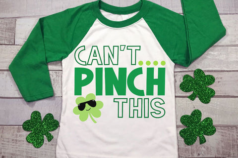 Kids St Patricks Day Can't Pinch This SVG Morgan Day Designs 