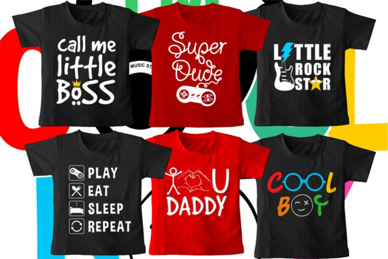 Kids T shirt Design Bundle - So Fontsy
