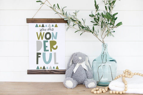 Kids T-Shirt SVG - You Are Wonderful SVG Simply Cutz 