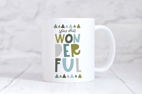 Kids T-Shirt SVG - You Are Wonderful SVG Simply Cutz 