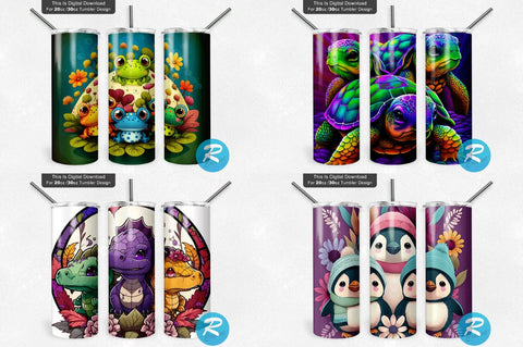 Kids Tumbler Png Bundle Sublimation Regulrcrative 