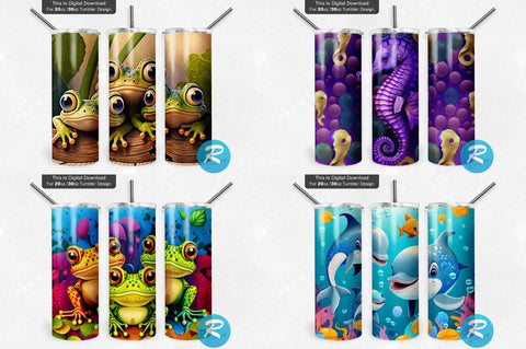 Kids Tumbler Png Bundle Sublimation Regulrcrative 