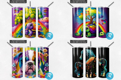 Kids Tumbler Png Bundle Sublimation Regulrcrative 