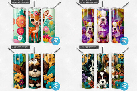 Kids Tumbler Png Bundle Sublimation Regulrcrative 