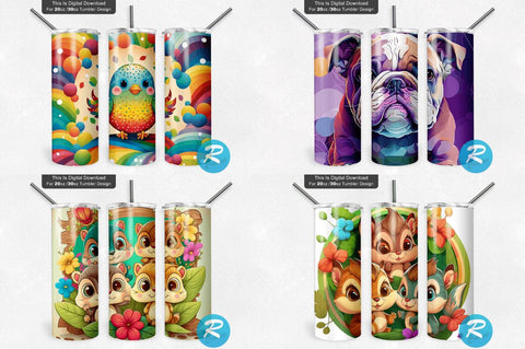 Kids Tumbler Png Bundle Sublimation Regulrcrative 