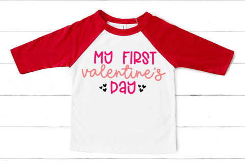 Kids Valentines SVG Bundle I Baby Valentine's Day SVG Bundle SVG Happy Printables Club 