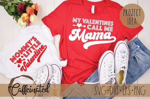 Kids Valentines SVG Bundle SVG Caffeinated SVGs 