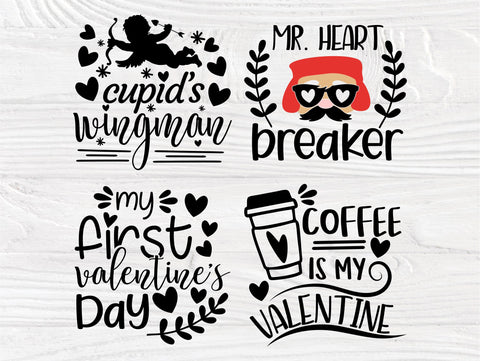 Kids Valentines SVG Bundle, Valentines Day Shirts SVG TonisArtStudio 