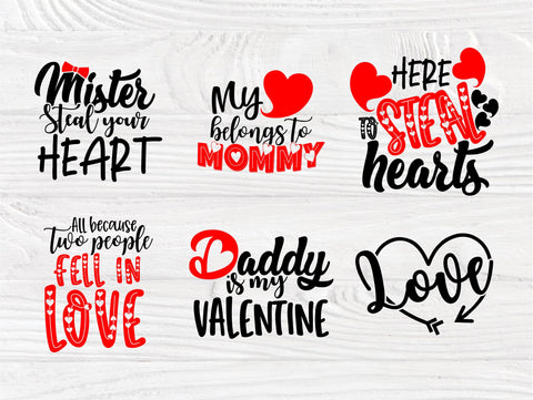 Kids Valentine's Svg Bundle | Valentines Day | Svg files for cricut | Hearts Svg | Love Svg | Valentine Designs | Svg Valentines Cut Files SVG TonisArtStudio 