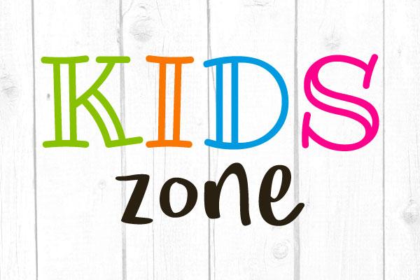 Kids Zone Svg SVG cricutfilesmg 