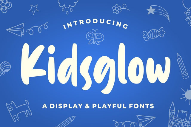 Kidsglow – Fun Font Font Good Java 