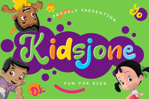 Kidsjone Fun For Kids Font Creatype Studio 